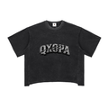 Raw Edge Snow Washed Boxy T-Shirt